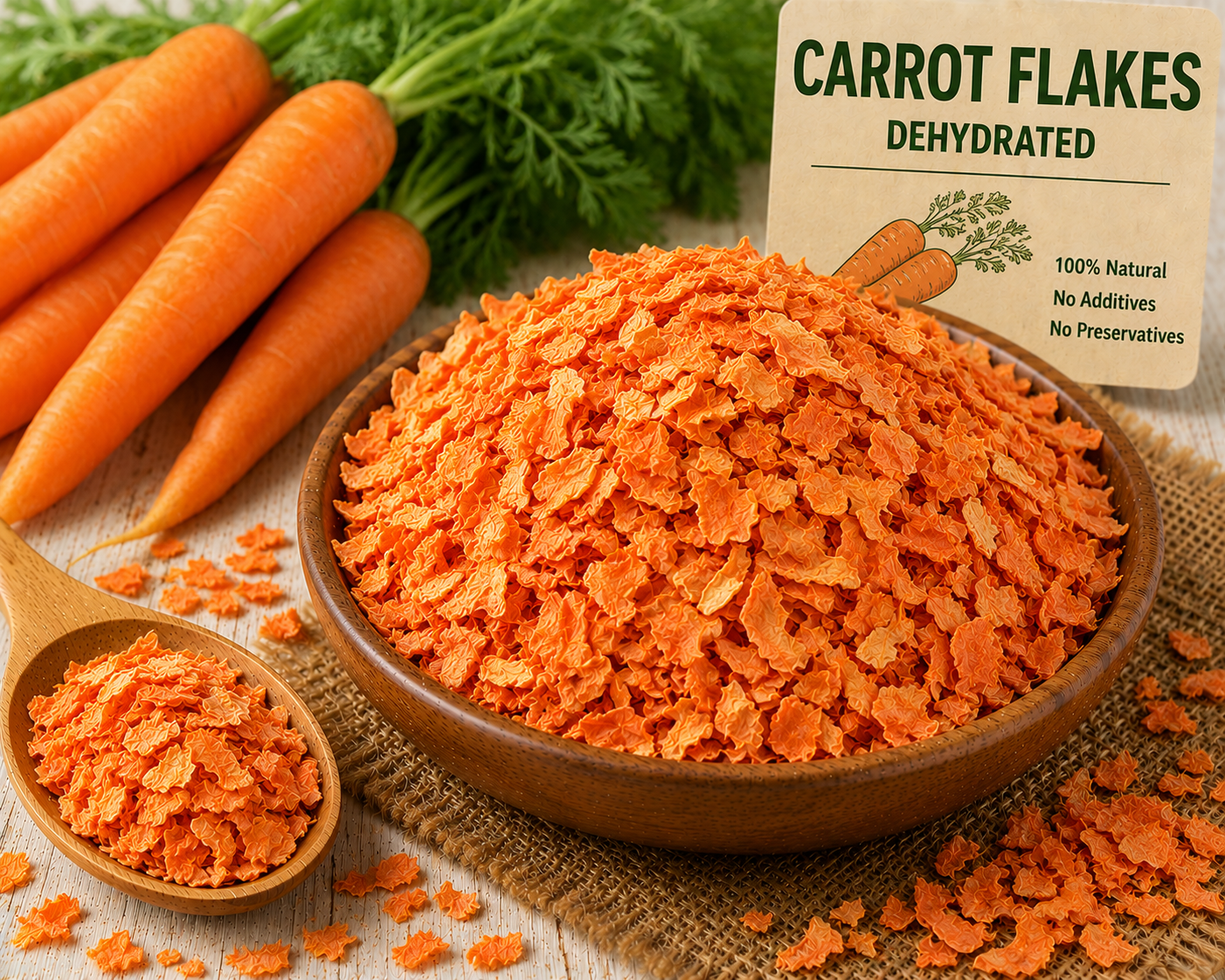 Carrot Flakes
