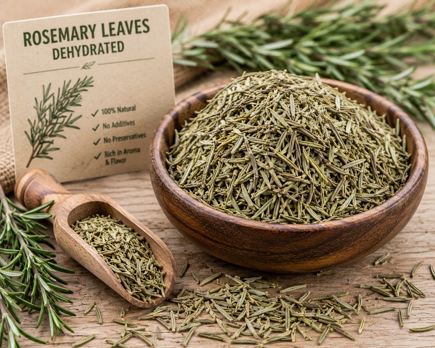 Rosemary Leaves Dehydrated